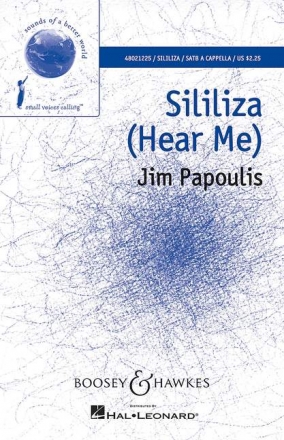 Sililiza für Chor (SATB) a cappella und Schlagwerk Sing- und Spielpartitur