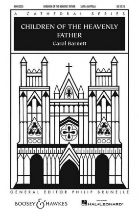 Barnett, Carol: Children of the Heavenly Father fr gemischter Chor (SATB) a cappella Chorpartitur