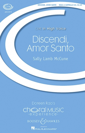 Lamb McCune, Sally, Discendi, Amor Santo fr Chor (SSAA) a cappella Chorpartitur