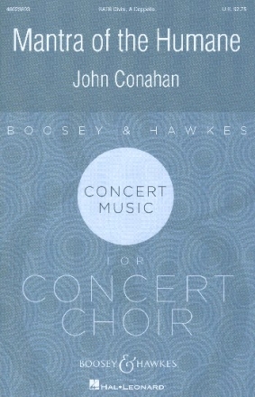 Mantra opf the Humane for mixed chorus a cappella score