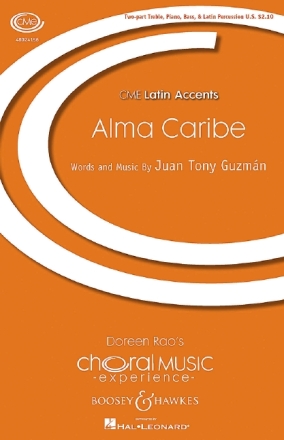 Alma Caribe fr Frauenchor, Kontrabass, Latin Percussion und Klavier