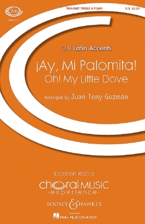 Ay mi Palomita fr Frauenchor und Klavier Partitur