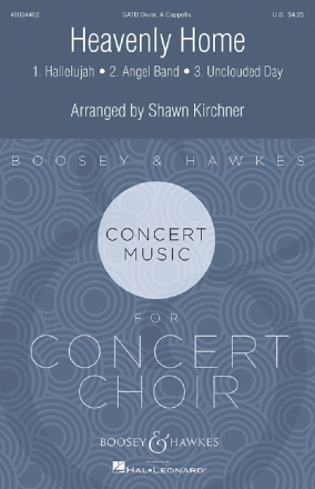 Heavenly home for mixed chorus a cappella score