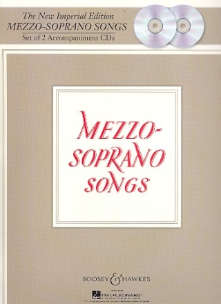 The New Imperial Edition - Mezzo-Soprano Songs for mezzo-soprano and piano CD + CD-ROM with piano accompaniment
