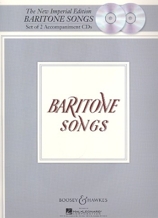 The New Imperial Edition - Baritone Songs for baritone and piano CD + CD-ROM with piano accompaniment