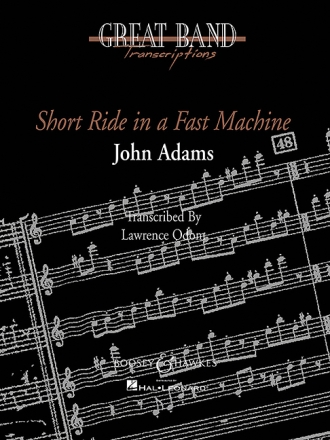 Short Ride in a Fast Machine QMB 568 fr Blasorchester Partitur und Stimmen