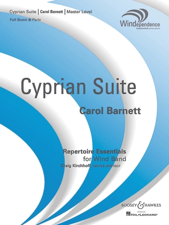 Barnett, Carol: Cyprian Suite fr Blasorchester Partitur und Stimmen