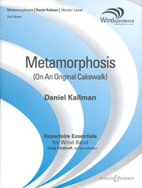 Metamorphosis fr Blasorchester Partitur und Stimmen