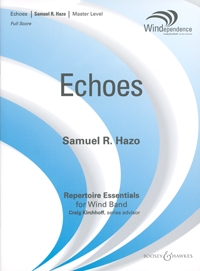 Echoes fr Blasorchester Partitur und Stimmen