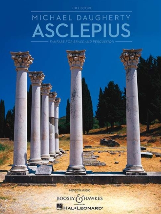 Asclepius fr 4 Hrner, 4 Trompeten, Tuba, Pauken und 2 Schlagwerk Partitur