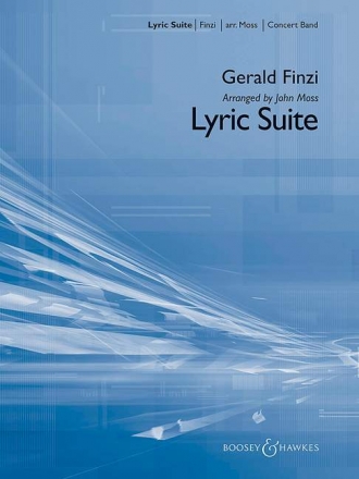 Lyric Suite fr Blasorchester Partitur und Stimmen