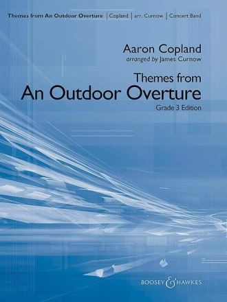 M-051-66303-3  Aaron Copland, Themes from An Outdoor Overture fr Blasorchester Partitur und Stimmen