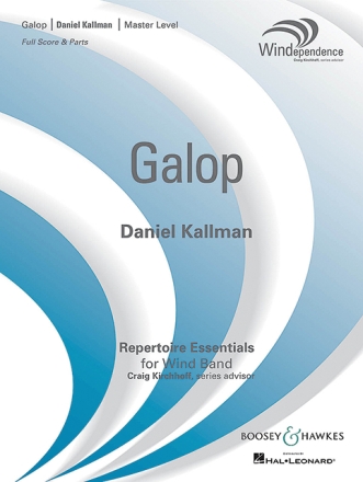 Kallman, Daniel: Galop fr Blasorchester Partitur