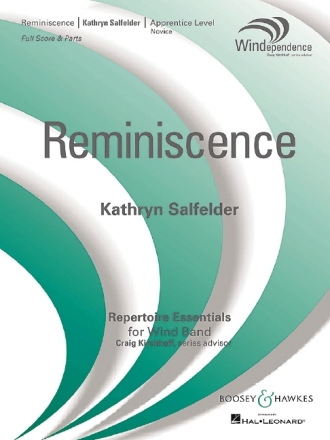 Reminiscence for concert band score