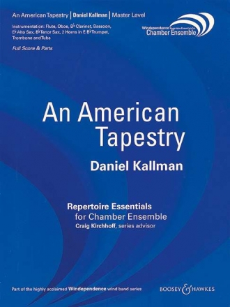 M-051-80181-7  Daniel Kallmann, An American Tapestry fr Kammerensemble Partitur