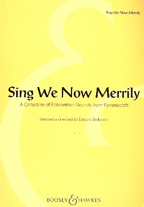Sing We Now Merrily fr Chor oder Gesang Liederbuch