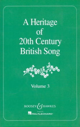 A Heritage of 20th Century Vol. 3 fr Gesang und Klavier
