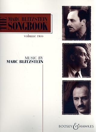 The Marc Blitzstein Songbook vol.2 for voice and piano