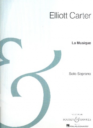 La Musique fr Sopran solo