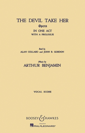 Benjamin, Arthur: The Devil Take Her fr Soli, Chor und Orchester Klavierauszug