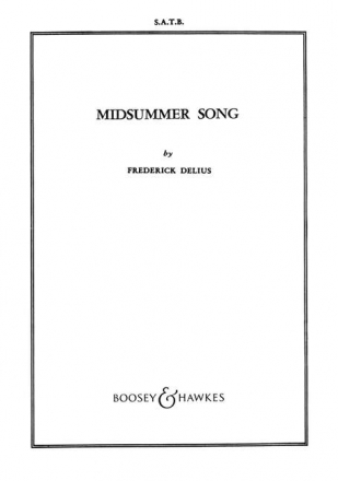 Midsummer Song fr gemischter Chor (SSAATTBB) a cappella Chorpartitur