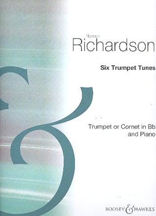 6 Trumpet Tunes for trumpet (cornet in b) and piano