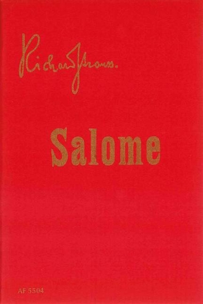 Strauss, Richard: Salome op. 54  Textbuch/Libretto