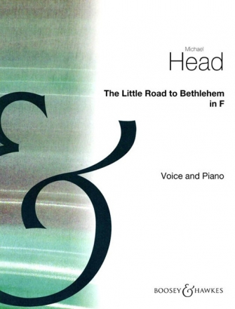 Little Road To Bethlehem In F fr Gesang und Klavier