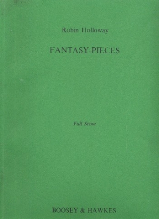 Fantasy-Pieces op.16 for piano and 12 instruments full score