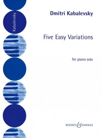 Fnf leichte Variationen op. 51 fr Klavier