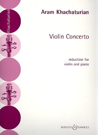 Violin Concerto for violin and orchestra reduction for violin and piano