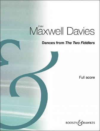 Maxwell Davies, Sir Peter: Dances fr Violine und Ensemble Partitur