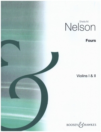 Fours for 4 violins score for violin 1 and 2