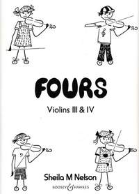 Fours for 4 violins score for violin 3 and 4