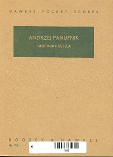 Sinfonia Rustica HPS 798 fr Orchester Studienpartitur