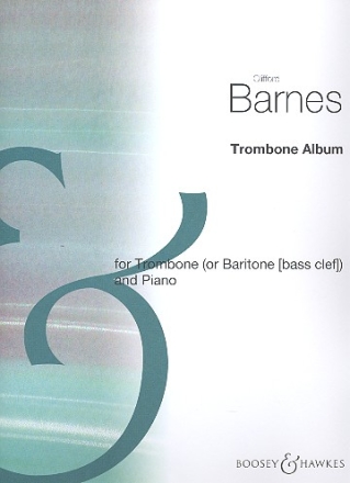 Trombone Album for trombone (baritone in bass clef) and piano