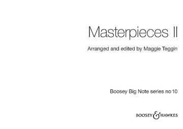 Teggin, Maggie: Masterpieces II fr Klavier