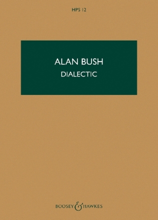 Dialectic op. 15 HPS 12 fr Streichquartett Studienpartitur