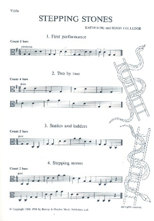 Stepping Stones for viola and piano viola part