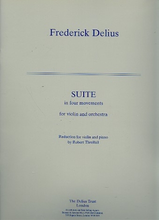 Suite in 4 Movements for violin and orchestra for violin and piano
