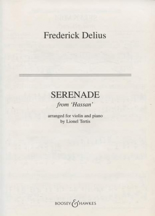 Serenade fr Violine und Klavier