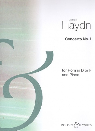 Konzert D-Dur Nr.1 fr Horn und Orchester fr Horn in D oder F und Klavier