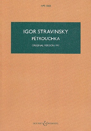 Petruschka HPS 1368 fr Orchester Studienpartitur