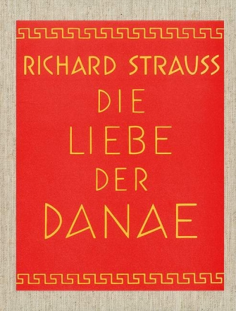 Strauss, Richard, Die Liebe der Danae op. 83  Klavierauszug