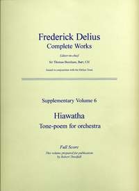 Hiawatha Supplementary Vol. 6 fr Orchester Partitur