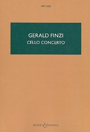 Cello Concerto op. 40 HPS 1420 fr Violoncello und Orchester Studienpartitur