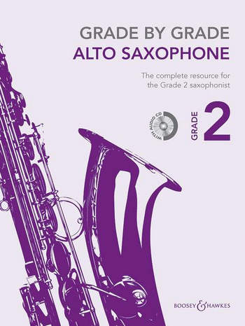Grade by Grade - Grade 2 (+CD) for alto saxophone and piano