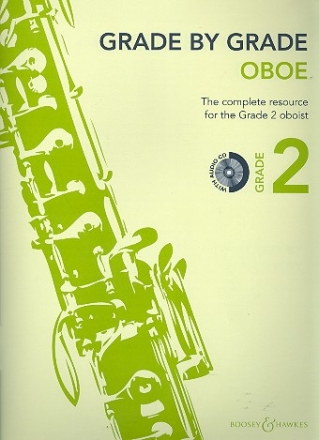 Grade by Grade - Grade 2 (+CD) for oboe and piano