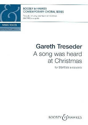 A song was heard at Christmas for mixed chorus a cappella score