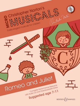 Romeo and Juliet (+CD) fr Soli, gem Chor und Instrumente (Klavier)
